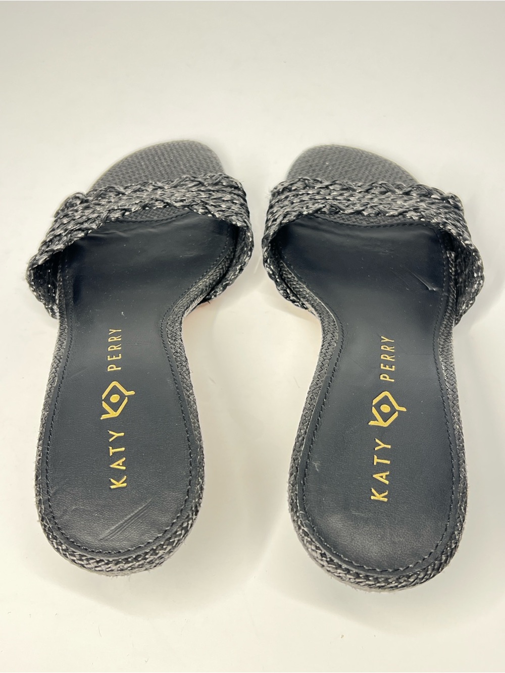 KATY PERRY 9 Black Sandals - Picture 6 of 10